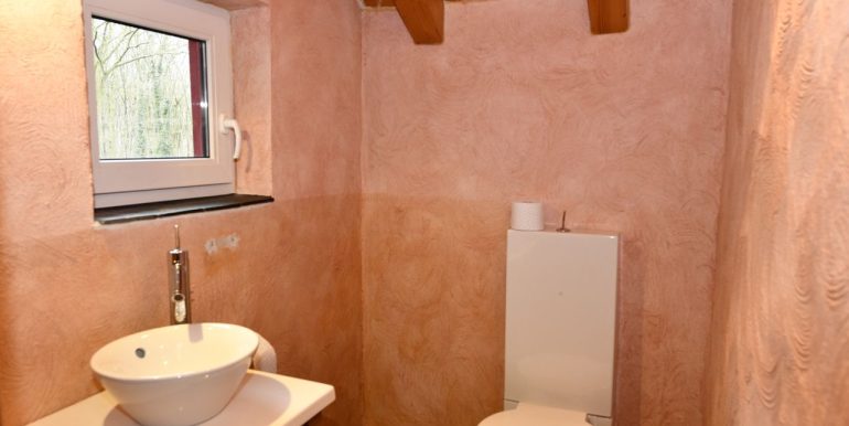 WC im Dachgeschoss