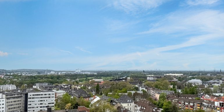 Blick vom Balkon
