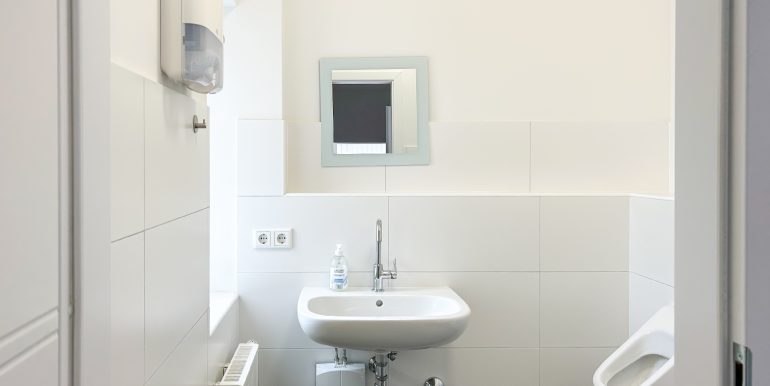 modernes Tageslicht-WC