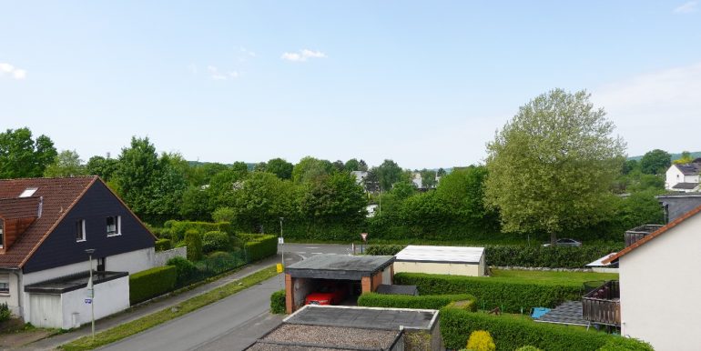 Schöne Aussicht von der Loggia