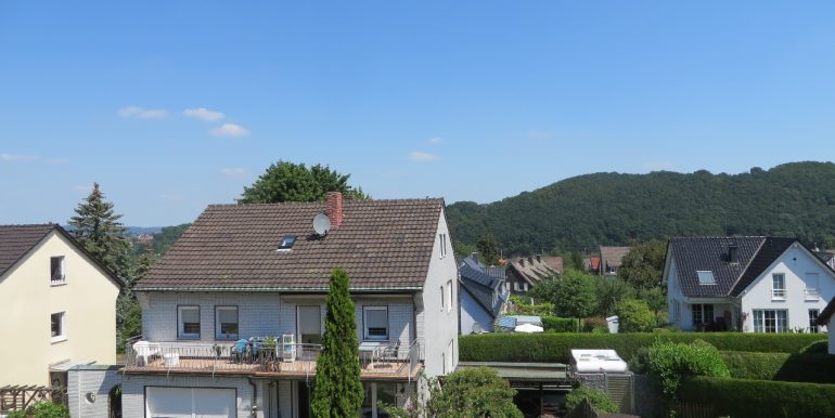 Ausblick vom Balkon