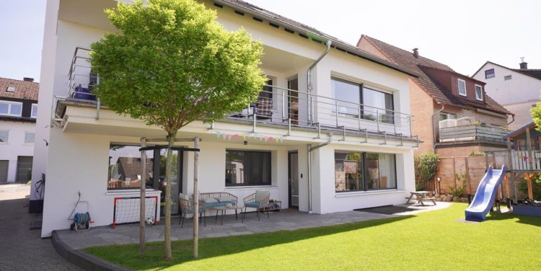 Rückansicht mit Blick auf Ihren Balkon