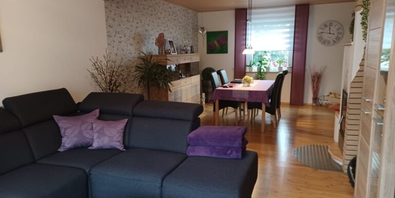 Blick ins Esszimmer