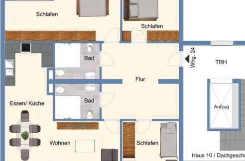 Grundriss WE 24