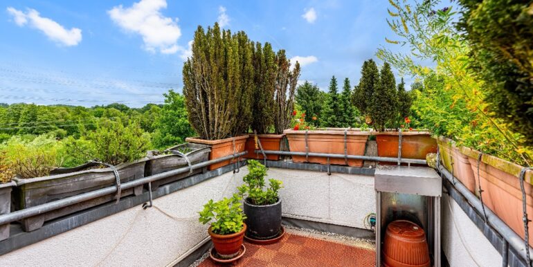 Balkon mit tollem Ausblick