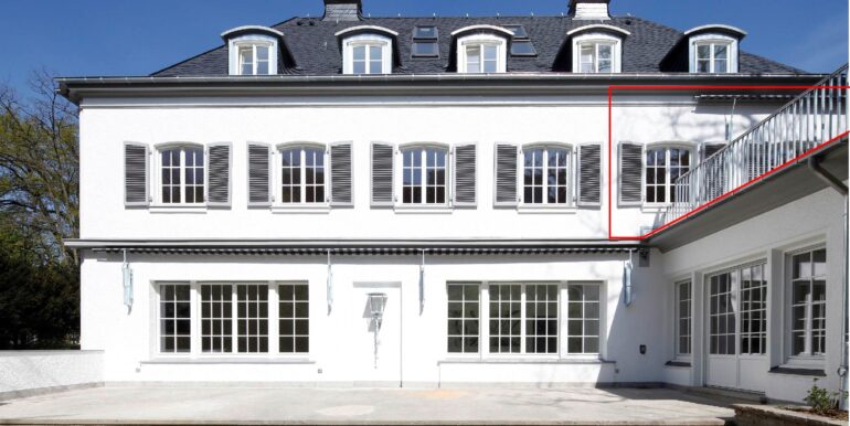 Villa Rückansicht