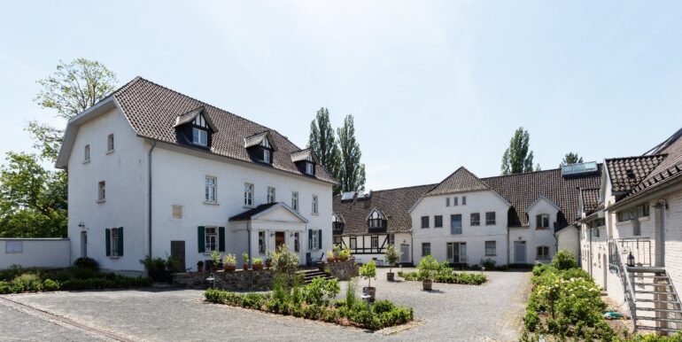 Blick in den wunderschönen Hof