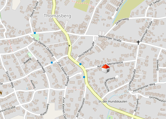 Lageplan mikro