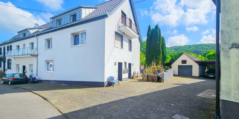 Seitenansicht Haus Nr. 5 + 5a