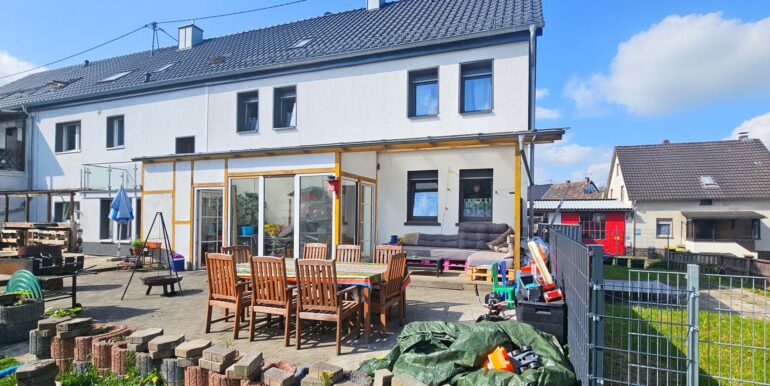 Rückansicht Haus Nr. 3 + 5