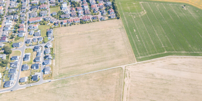 Ansicht  Bebauungsgebiet