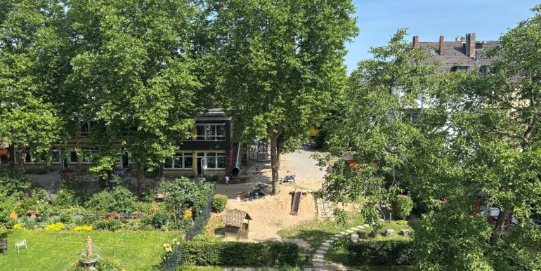 Ausblick vom Balkon