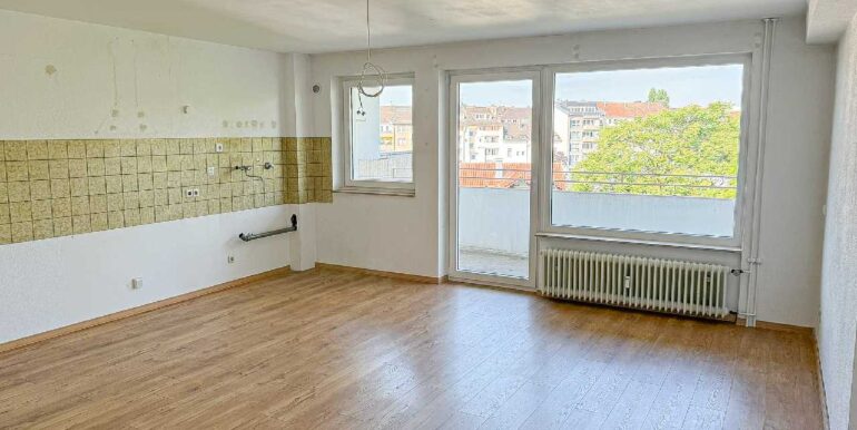 Wohnbereich mit offener Küche