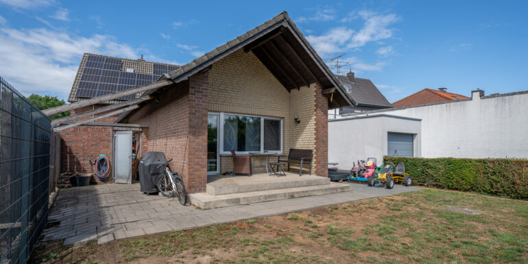 Rückansicht Anbau