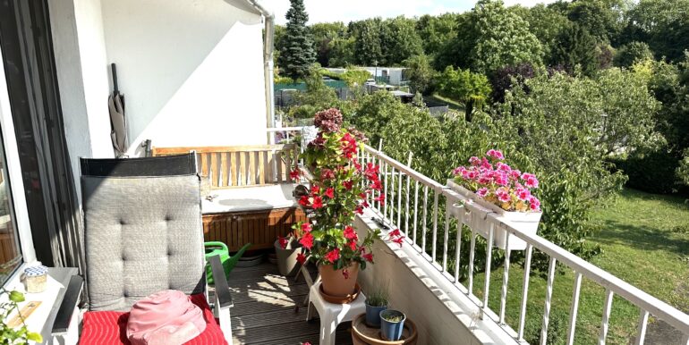 ein Balkon