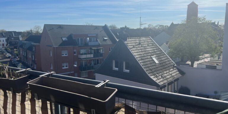 Balkon Aussicht Schnellweider Straße