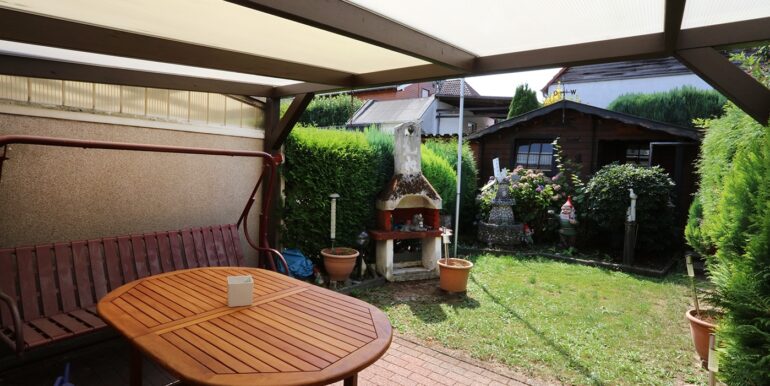 Überdachte Terrasse