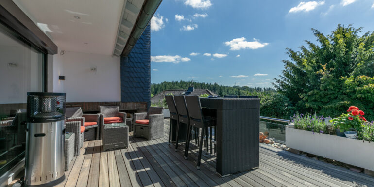 Herrliche Terrasse