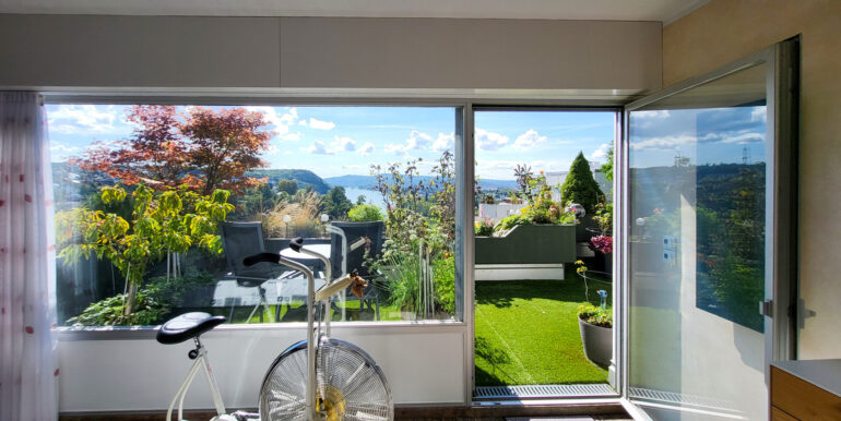 Ausblick Schlafzimmer