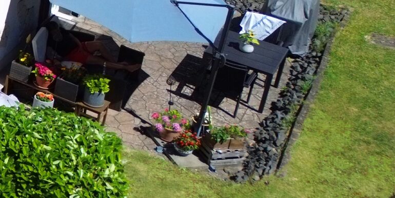 schöne Terrasse