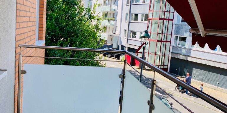 Balkon süd Seite