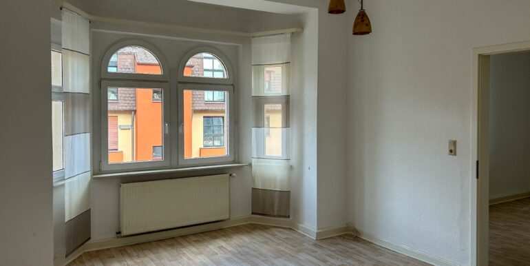 Schlafzimmer mit Erker
