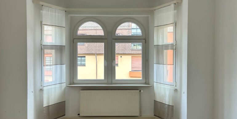 Schlafzimmer mit Erker