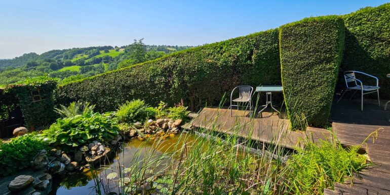 Garten mit Teich