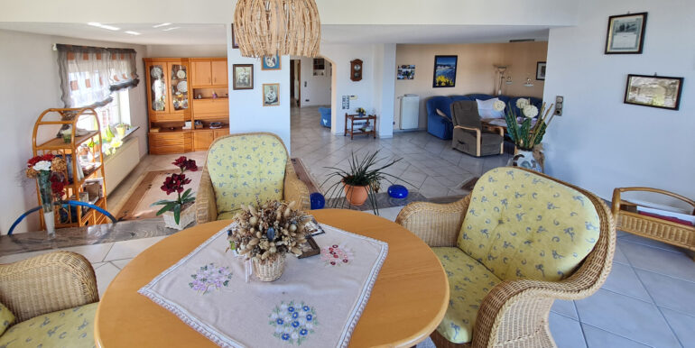 Blick in den Wohnbereich