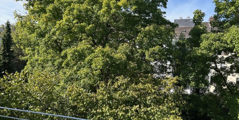 Aussicht Balkon Rückseite