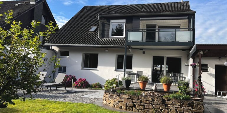 Gartenansicht / Balkon