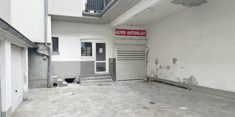 Eingang zum Büro