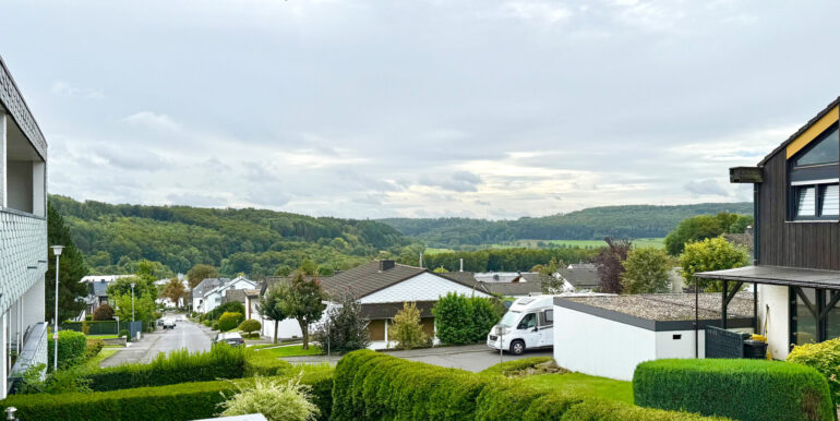 Toller Fernblick vom Balkon