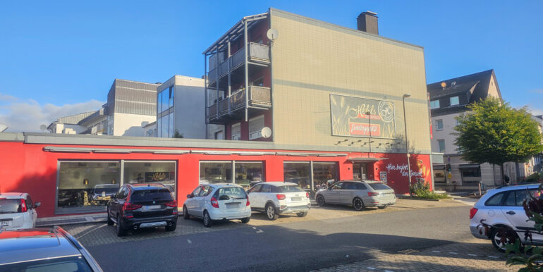 Ansicht Parkplatz
