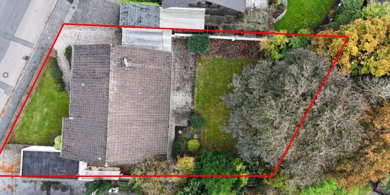 über 700m² Grundstück