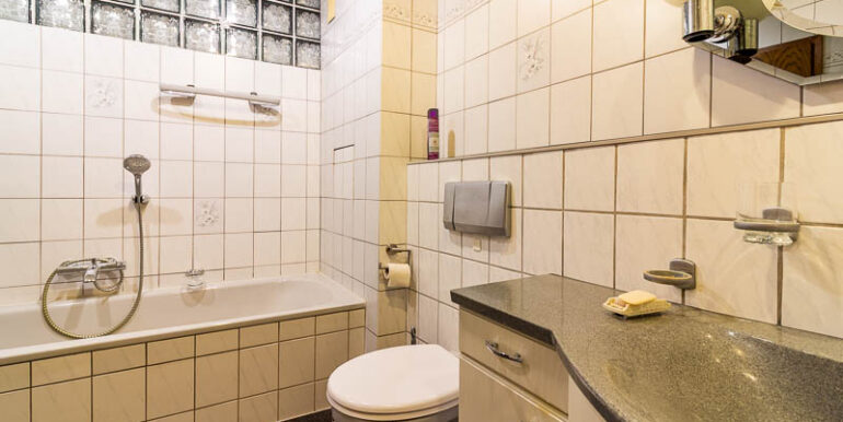 Harmonisches Design trifft auf Funktionalität – das Bad mit Wohlfühlcharakter.