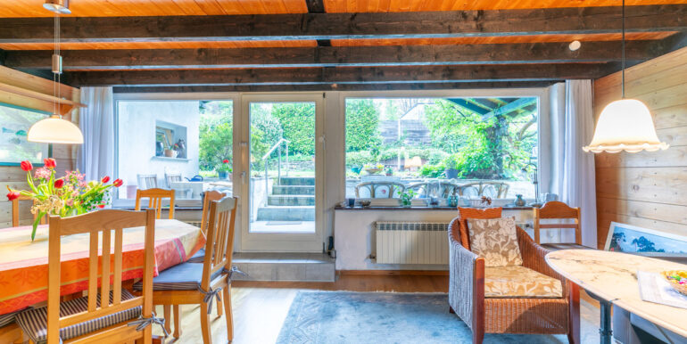 Blick auf die Terrasse