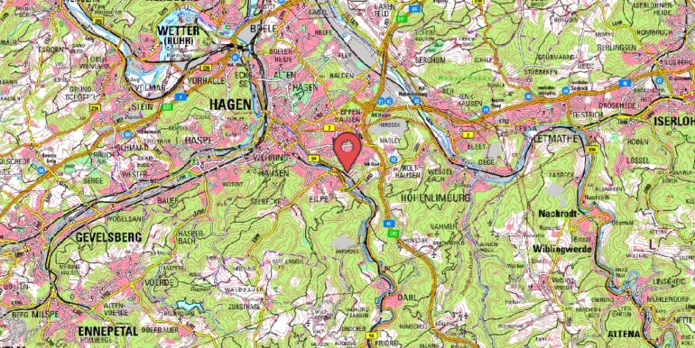 Straßenkarte makro (immomaps.shop)