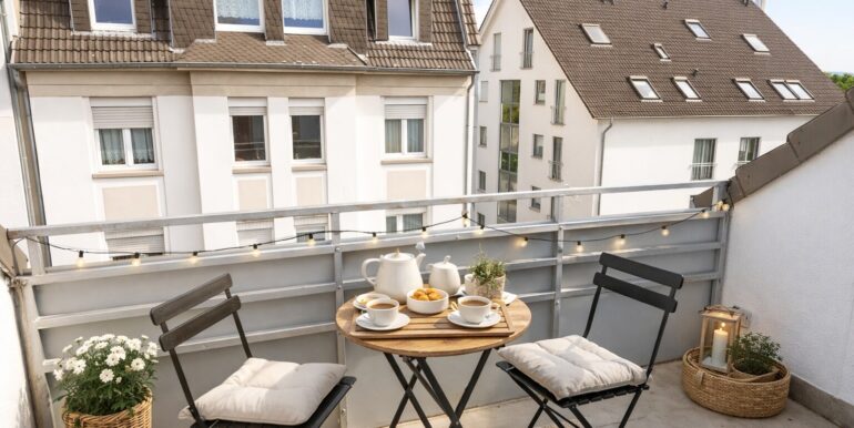 Loggia vor der Küche