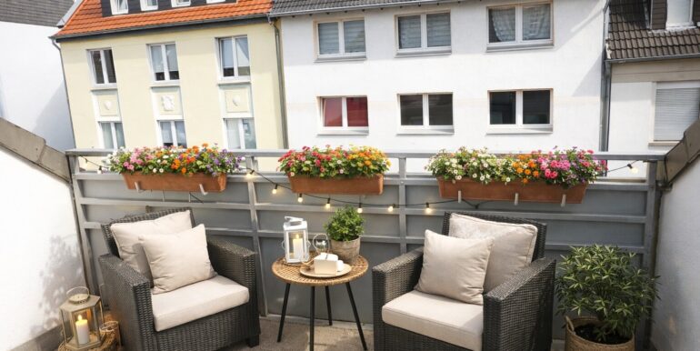 Loggia vor dem Kinderzimmer