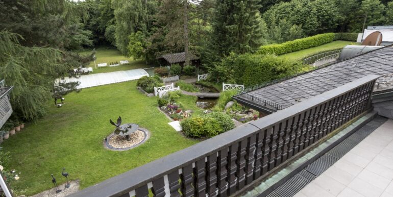 Ausblick von der Dachterrasse