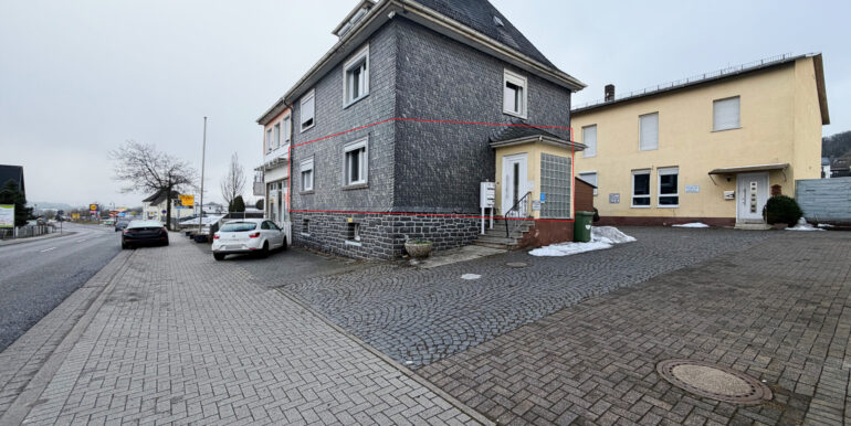 seitliche Außenansicht