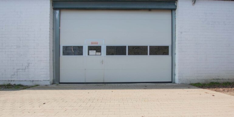 Rolltor mit Schlupftür