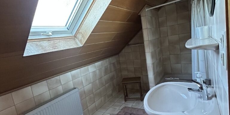 Badezimmer Spitzboden
