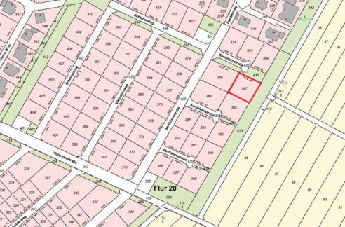 Eckgrundstück Randlage