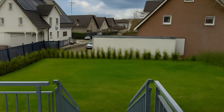 Gartenanteil und Terrasse