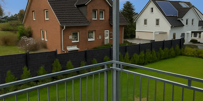 Gartenanteil und Terrasse