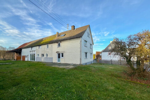 Hintere Gebäudeansicht