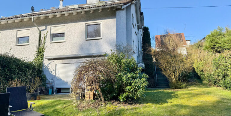 Hintere Gebäudeansicht