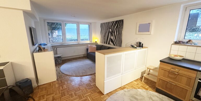 Blick in den Wohnbereich